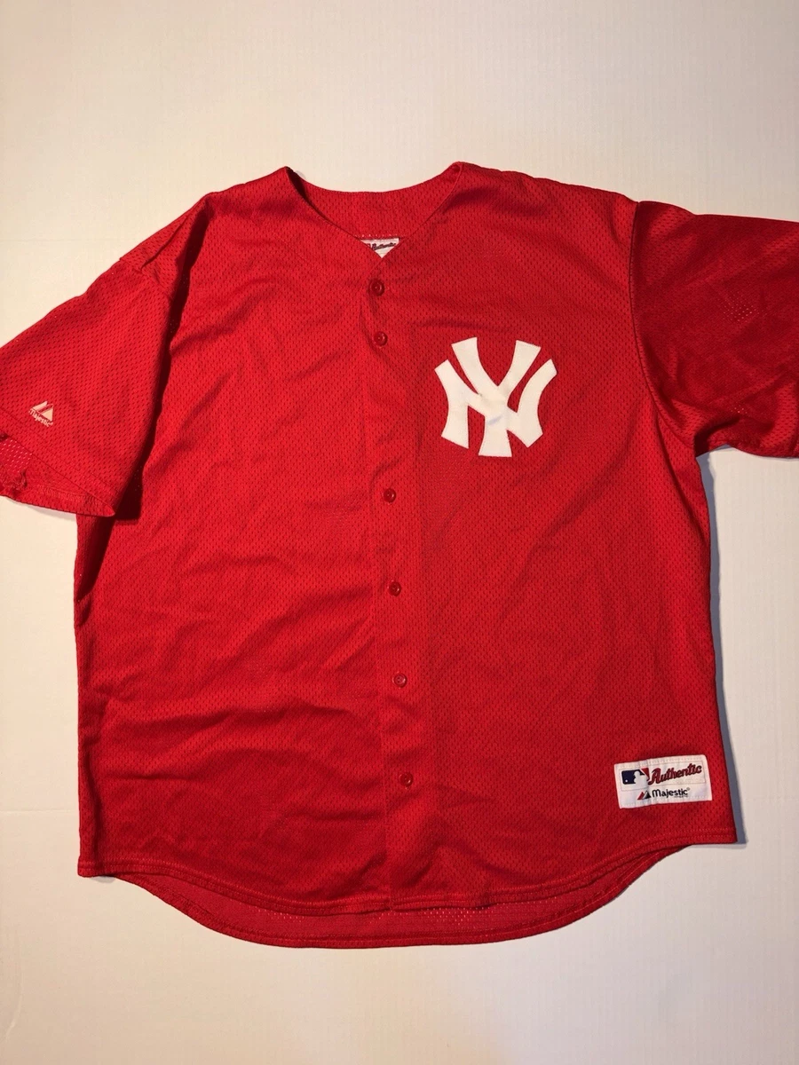 Majestic New York Yankees Red MLB Fan Apparel & Souvenirs for sale
