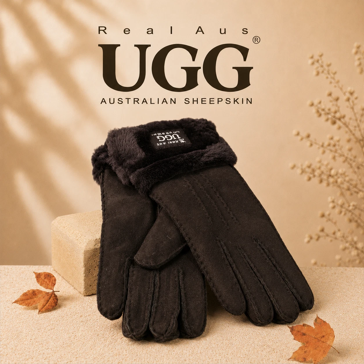 Women's Sheepskin Gloves image 7