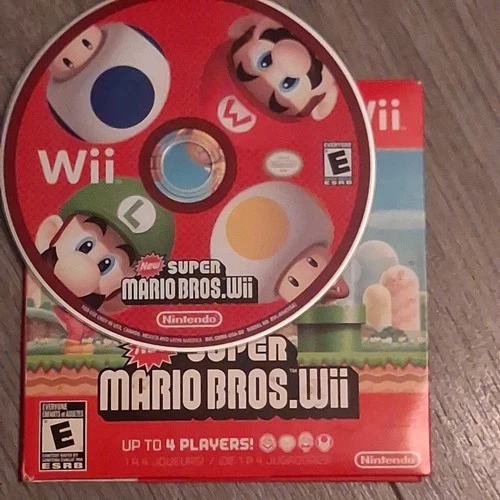 Super Mario Bros. Wii (Nintendo Wii, 2009) Just Game