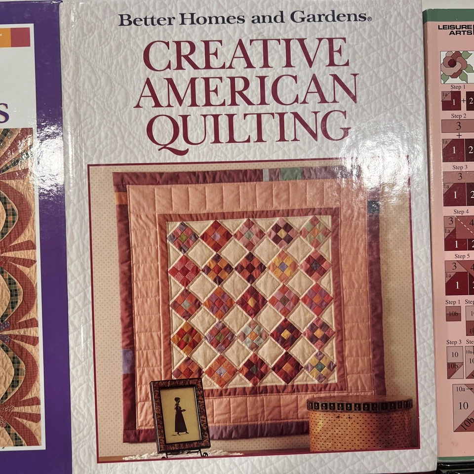 Lot 8 Quilting Hobby Craft Decorating Sewing Books Patterns Quilt Singer Rodale - Image 4 of 4