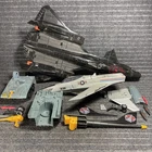 Vintage GI JOE Conquest X-30 Cobra Night Raven Jet Maggot Tank PARTS LOT