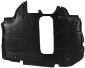 Cache sous moteur pour Ford Galaxy 1995-2006 essence en plastique noir robust