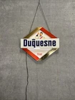 Vintage Duquesne Electric Lighted Beer Sign. 1950s Works Pittsburgh PA