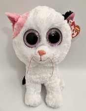 TY Beanie Boos MUFFIN the CAT Glitter Sparkle Eyes NEW MWMTs Plush Stuffed Toy