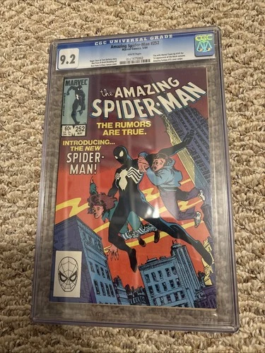 AMAZING SPIDER-MAN #252 CGC 9.2 1984 1st App BLACK COSTUME! AMAZING FANTASY #15