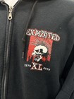The Exploited Zip Up Jacket Size Large Rare 40 Year Edition — photo 2