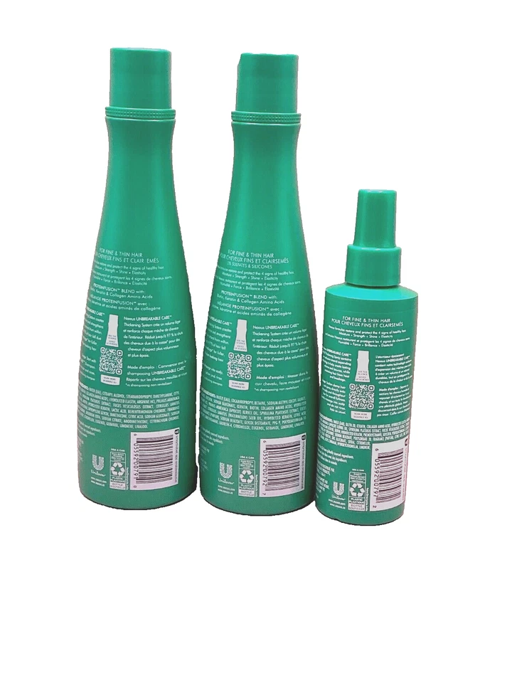 Nexxus Unbreakable Thickening Care Set - Shampoo, Conditioner & Root Spray - Image 2 of 2
