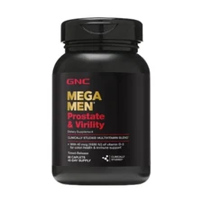 GNC Mega Men Prostate and Virility Multi Vitamins 90 Caplets
