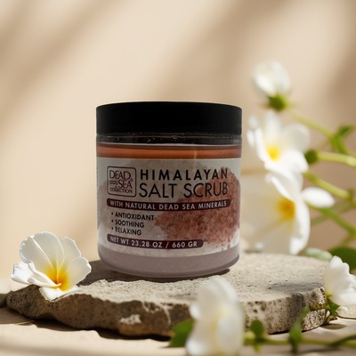 Detoxifying Body Care | Himalayan Salt Scrub from Dead Sea Collection   23.3 fl