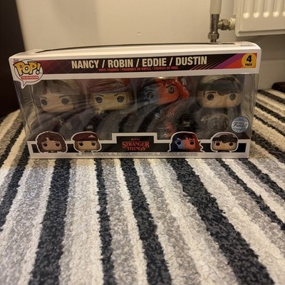 Nancy/Robin/Eddie/Dustin 4er Pack Funko Pop! Stranger Things