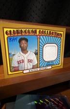 2021 Topps Heritage High Number - Clubhouse Collection Relics Rafael Devers...