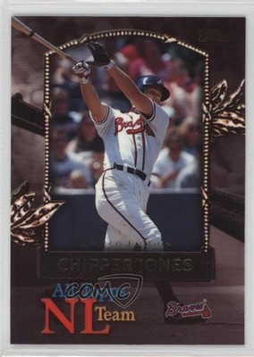 2000 Topps All-Topps NL/AL Team Limited Edition Chipper Jones #AT5 HOF g2x