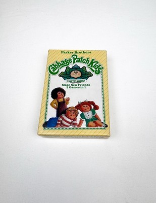 Vintage 1984 Cabbage Patch Kids Card Game Parker Brothers Nr.0774 komplett