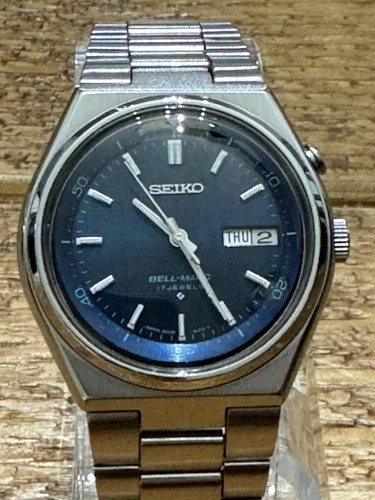 Vintage Seiko Bellmatic 4006-6089. Impecable  Blue Dial Men's Watch All Original
