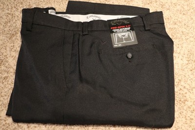 Callaway Pro-Spin 3.0 Active Waistband Golf Pants Mens 36-30 Black NEW