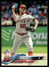 2018 Topps #568 J.C. Ramirez Los Angeles Angels Baseball
