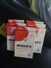 5X Mighty Patch Hydrocolloid Acne 12mm Absorbing Spot Dot Patches - 36 Count