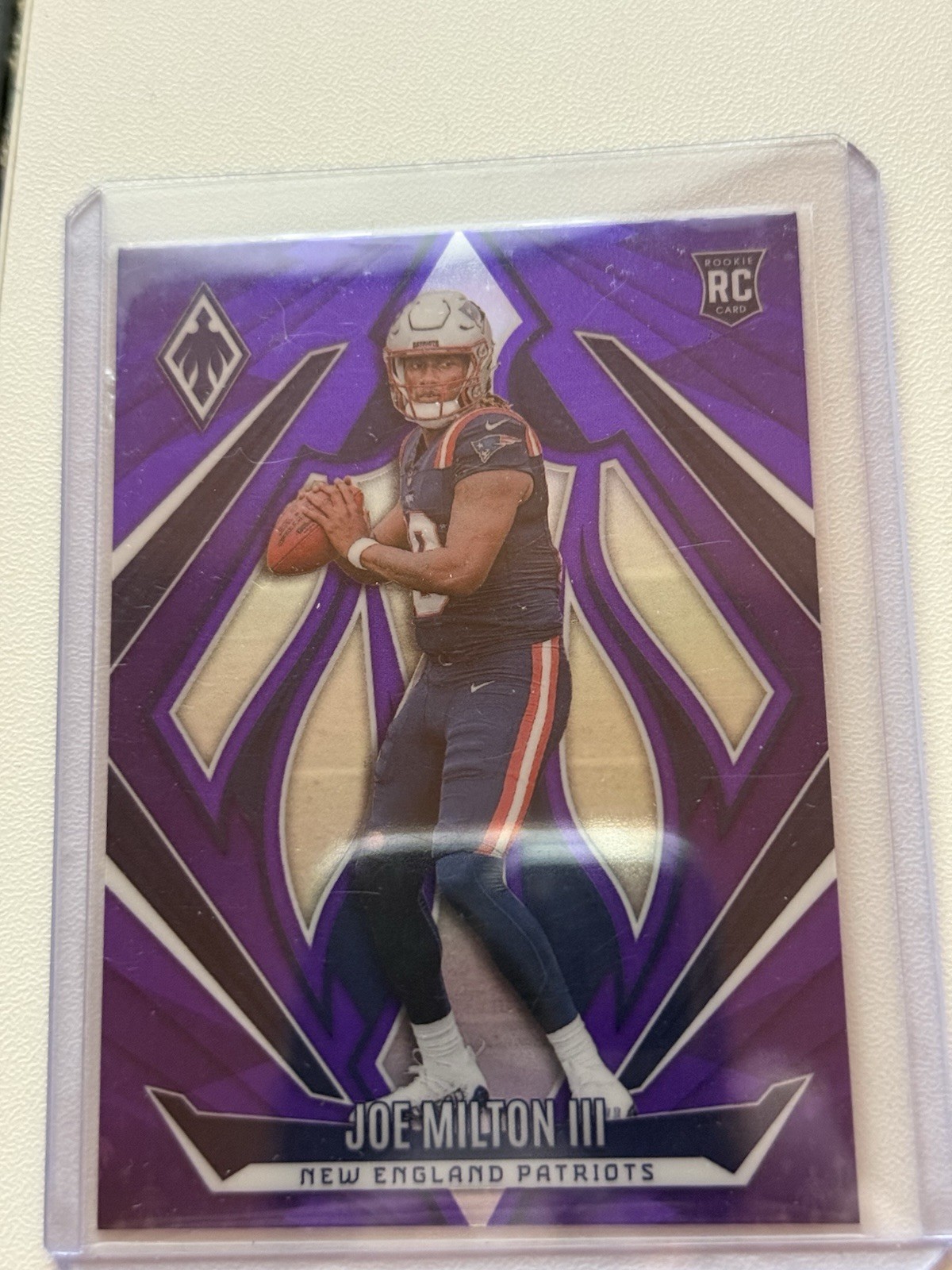 2024 Panini Phoenix - Rookies Joe Milton III #205 Purple (RC)