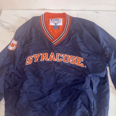 Vintage Champion Label - SYRACUSE ORANGEMEN (L) V-Neck Jacket
