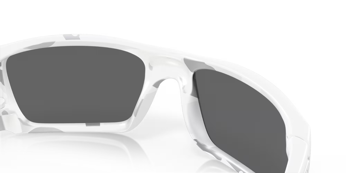 OAKLEY FUEL CELL SUNGLASSES ALPINE WHITE CAMO / BLACK IRIDIUM 