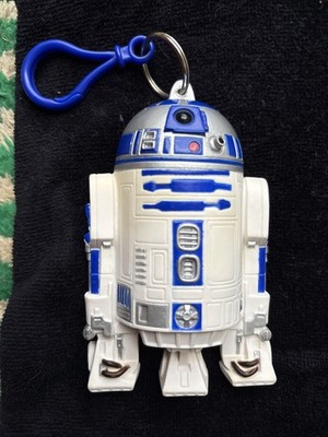 VTG 1999 R2-D2 STAR WARS 4  TREASURE KEEPER COIN PURSE W KEYCHAIN