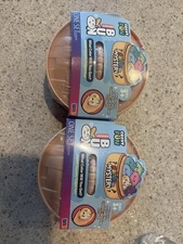 Rainbow Mystery Squishy DUMPLING Bun SET OF TWO Large 4 Inch SEALED Blind Boxes