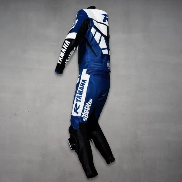 Yamaha Motorcycle Racing Suit | CE2 Armor Protection | 2PC Cowhide Leather Suite - Image 4 of 4
