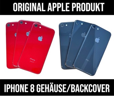  Original Apple IPhone 8 Gehäuse VORMONTIERT Backcover Rückseite Glass Rahmen 