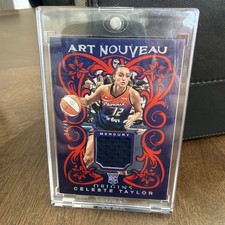 2024 Panini Origins WNBA - Art Nouveau Memorabilia Celeste Taylor #AN-CT Red /49
