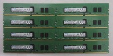 8x 4GB SAMSUNG PC4 ECC 1Rx8 2133P-RD0-10-DB0 -32GB TOTAL RAM- M393A5143DB0-CPB