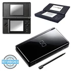 Nintendo DS Lite Console Handheld System Black Cleaned Tested New Case Reneweds