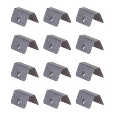 12pcs araba rüzgar yağmur deflektörü montaj klipsinin yedek heko g3 sned