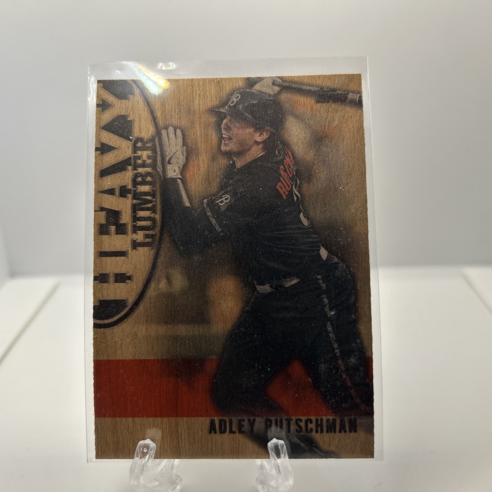 2024 Topps Heavy Lumber Adley Rutschman #HL-15 Wood card SP