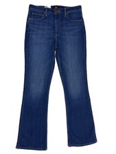 Lee Damen Bootcut Jeans Breese W32 / L31  in Blue Denim Hose Skinny Fit