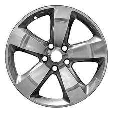 5-spoke Machined And Charcoal 20x8 Wheel Fits 14-16 Jeep Grand Cherokee 5-spoke Machined And Charcoal 20x8 Wheel Fits 14-16 Jeep Grand Cherokee
