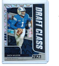 2021 Contenders Draft Picks Class Blue Explosion /39 Zach Wilson #11 Rookie RC