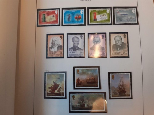 JERSEY MNH COLLECTION 1969 - 1997 IN LUXURY BOXED DAVO ALBUM + EXTRAS FACE £300 - Picture 12 of 12