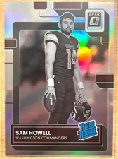 2022 Donruss Optic - Sam Howell - Rated Rookie - Holo Negative Variation SSP