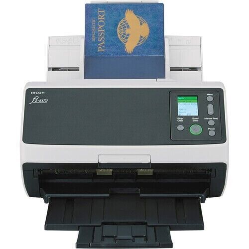 Ricoh PA03810-B055 fi-8170 High-Speed Color Duplex Document Scanner USB Ethernet - Picture 2 of 7