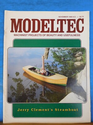 Modeltec 1988 November Magazine Jerry Clements steamboard 40' Automobile box car