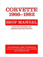 New Corvette 327 350 427 454 1966-1982 Repair Service Shop Manual Book 2360