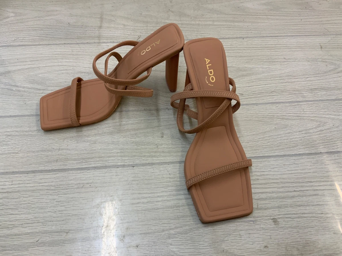 Aldo Okurra Dress Sandal Women s Size 9 B Beige MSRP 90 eBay