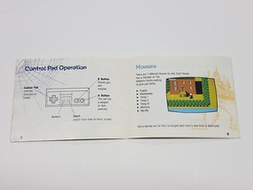 Fester's Quest Authentic Original NES Nintendo Manual Only