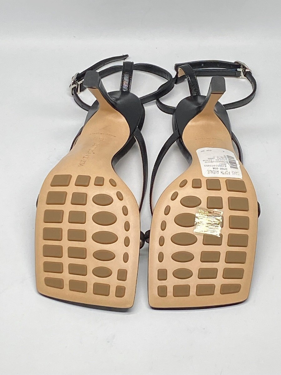 Bottega Veneta Stretch Leather Strappy Thong Sandals size