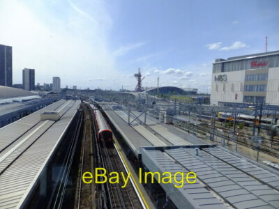 Foto 6x4 Stratford Station nach Südwesten ArcelorMittal Orbit und die c2014