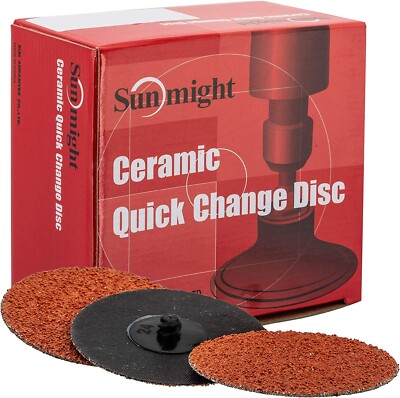Sunmight Ceramic QCD 3'' 80G Disc, 90606, 25 Discs