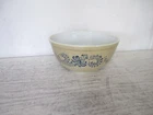 Vintage Pyrex Homestead Mixing Bowl  #403 - 2.5 Quart Blue and Tan Speckled
