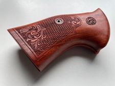 New Handle grips for S W N FRAME, ROUND BUTT GRIPS, Flower Opened back