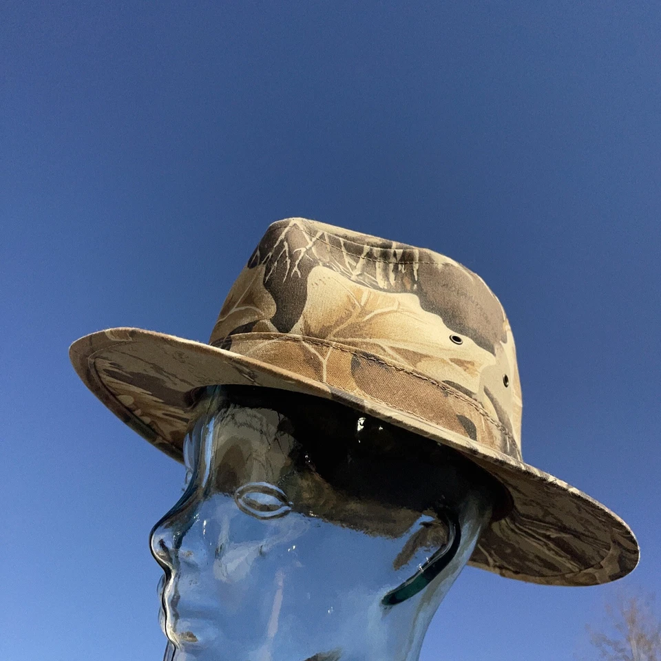 Outback Bill Jordan Camouflage Advantage REAL TREE Ducks Unlimited Hat❤️blt7m75 - Image 2 of 4
