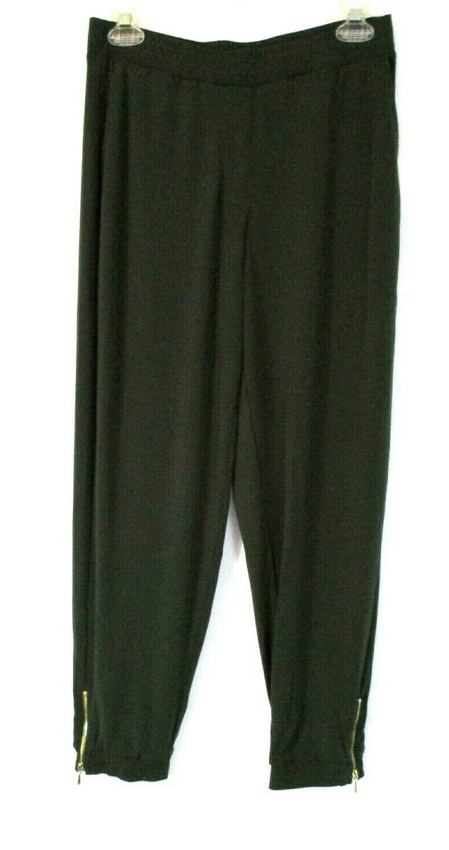 Susan graver liquid sales knit jogger pants